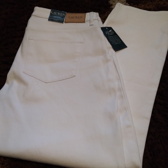 ralph lauren modern straight curvy slimming fit